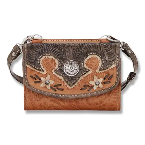 Desert Wildflower Crossbody Bag/Wallet