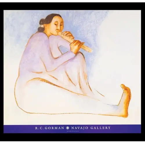 Flute Player R.C. Gorman Print