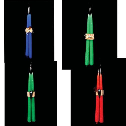 Hand-Made Bees Wax Tapers