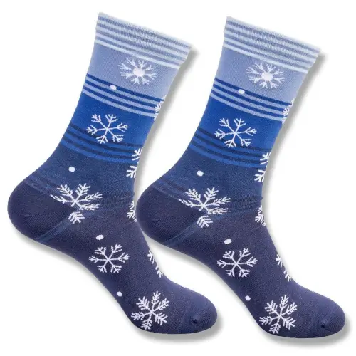 Snowflakes Socks