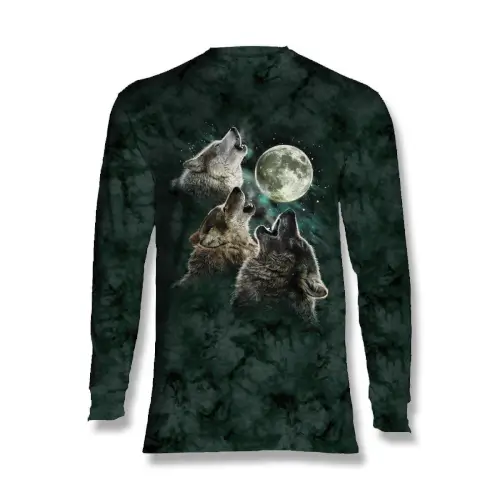 Three Wolf Moon Long Sleeve T-Shirt